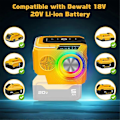 Miniatyrbild 5 av 5: Bärbar Bluetooth-högtalare för 18-20V Li-Ion-batteri