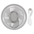 Pikkukuva 1 / 8: Ulkoilma yövalo kattotuuletin 2 in 1 kannettava USB-lataus LED-tuuletin kotiin autoon toimistoon pöydälle retkeilyyn matkustamiseen harmaa