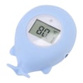 Miniatyrbillede 3 af 8: Hvalformet babybadekar vandtermometer lydløs alarm spædbarn baby badekar flydende legetøj temperaturtermometer