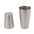 Miniatyrbilde 6 av 8: 304 rustfritt stål cocktail shaker 2 seksjoner bartending mikser bar vin kopp shaker antikk finish med bunnkopp