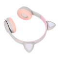Pikkukuva 6 / 8: Cat Ear Bluetooth kuulokkeet melua vaimentavat sisäänvedettävä langaton pistokekortti LED värivalo lasten kuulokkeet
