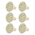 Pikkukuva 3 / 8: 6 kpl GU4 LED-lamppua 270LM 15LED energiansäästölamppu MR11 kiskolamppuhelmet 12V 3W lämmin valo 3000K