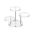 Miniatyrbillede 1 af 5: Multi-lags Cupcake Stand Akryl Tiered Serverings Rund Cupcake Tårn Til Fest A