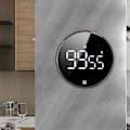 Miniatyrbillede 3 af 5: Køkken Timer: Lydløs Nedtælling, Justerbar Lydstyrke, LED-Display