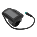 Pikkukuva 8 / 8: Sähköpyörän EN06 LCD-näyttömittari USB liitännän nopeusnäytöllä sähköpyörän maastopyöräskootterin vedenpitävälle liittimelle