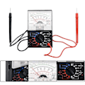 Miniatyrbillede 5 af 5: Analogt Multimeter YX 1000A AC DC Elektrisk Kontinuitetstester Strømmodstandsmåling