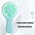 Pikkukuva 4 / 5: Kannettava Mini USB-lataustuuletin Erittäin hiljainen tuuletin