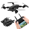 Miniatyrbillede 5 af 8: D58 Foldbar Drone Høj Definition Kamera Professionel RC Drone Quadcopter Optisk Flow 1080P