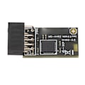 Miniatyrbilde 1 av 8: TPM2.0-modul TPM SPI 12-piners krypteringssikkerhetsmodul med SLB 9672 for MSI-hovedkort for Windows 10 11