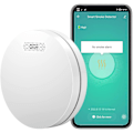 Miniatyrbilde 1 av 5: WiFi-røykvarsler med batteri Smart trådløs brannalarm med testalarm for brannvarsling 1 stk