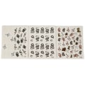 Miniatyrbild 5 av 8: 9 ark Snake Nail Art Stickers Självhäftande DIY Manikyr Dekoration Nail Art Accessoarer
