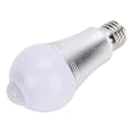 Miniatyrbild 7 av 8: E27 7W Human Body Induction Bulb Light LED Motion Sensor Light för Hem Trapp Användning AC85-265V Vit