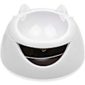 Miniatyrbild 1 av 5: Automatisk dricksfontän för husdjur, självlysande elektrisk vattendispenser Drink well vattenfontän vattendispenser för katt hund vit USB