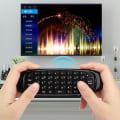 Pikkukuva 6 / 8: C120 USB 2.4G Langaton lentävä hiiri Näppäimistö Kaukosäädin Windows/Mac OS/Android/Linux