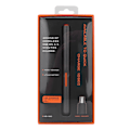 Miniatyrbillede 1 af 8: Pen-formet USB-opladelig øjenbryn- og næsehårstrimmer, barbermaskine, skæreværktøj (frostet sort)