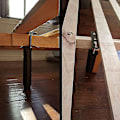 Miniatyrbilde 5 av 5: 2 Stk. Høydejusterbart Støtteben for Sengeramme, Kraftig Senterlist for Seng