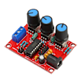 Miniatyrbillede 8 af 8: 2 stk signalgeneratorsæt sinustrekant firkantet udgang 1Hz‑1MHz 9‑12V DC-indgangsfunktion Signalgenerator med etui