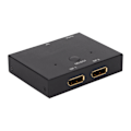 Miniatyrbillede 6 af 8: Displayport Splitter Bidirektionel DP Switch Aluminiumlegering Displayport Switcher 8K Ved 60Hz 4K Ved 120Hz