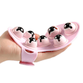 Miniatyrbilde 2 av 5: Massasjehanske Hest Massasjehanske For Å Slappe Av Hestens Muskler 1 Stykke, rosa