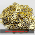 Pikkukuva 1 / 5: Steampunk Metalliset Metriset Kutistusriipukset Satunnaisia Eri Kokoja (30/50g) DIY Korujen Valmistustarvikkeet SN497