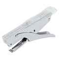 Miniatyrbillede 5 af 8: Håndholdt hæftemaskine 10 ark kapacitet ergonomisk arbejdsbesparende mini hæftemaskine til binding af dokumenter transparent