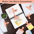 Miniatyrbilde 4 av 5: Rosegull Chip Clips, 8-pakning Rustfrie Stål Chip Clips, Chip Clips Poseklemmer Matklemmer, Poseklemmer for Mat, Klemmer for Matpakker, Chip Poseklemmer -