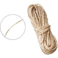 Miniatyrbilde 4 av 5: Brune Prislapper med Snor | Kraft Bagasjelapper | Håndverkslapper | Gavemerkelapper i Papir | 100 stk 5 X 3 Cm med Jutesnor DIY For Gaver Zekai
