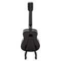 Miniatyrbillede 8 af 8: Miniature træguitar Model Display Mini Ornaments Craft Home Decor (16cm)