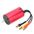 Pikkukuva 2 / 8: HH2440 4000kv Harjaton moottori Kevyt 1/18 RC Harjaton auto/laiva Punainen metalli