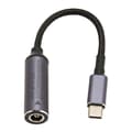 Miniatyrbillede 1 af 8: DC til Type C Kabel 6.5mmx1.4mm 100W Hun Input til Han Output Nylon Type C til DC6514 Kabel til Tablet Telefon PC