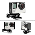 Pikkukuva 5 / 5: Standardi Suojakehys yhteensopiva Go Pro Hero 4 3+ Black 3 Kamerakotelo Suoja Mount yhteensopiva Go P:n kanssa