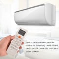 Miniatyrbillede 3 af 8: Fjernbetjening til Samsung DB93-11489L DB63-02827A DB93-11115U DB93-11115K KT3X00 Aircondition
