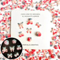 Miniatyrbild 4 av 5: 50 st 3D Flatback Nagelberlocker Självlysande Nagelkonstdekorationer med Blommor, Hjärtan, Kaniner, Fjärilar, DIY Akryl Nageldekorationer6