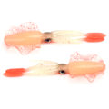 Miniatyrbilde 8 av 8: Lysende UV Blekksprut Fiske Lokke Octopus Myk Agns Fiske Lokke Silikon Wobbler Agns TackleOrange Lysende