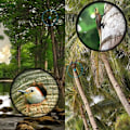 Miniatyrbillede 2 af 7: Monokulær Teleskop 16x52 Monokulær Dobbelt Fokus Optik Zoom Teleskop Vandtæt Lav Nattesyn Monokulær til Fugleobservation