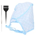 Miniatyrbild 7 av 8: Hair Highlights Cap Set Återanvändbar Highlight Cap med hårfärgningsborstar kroknål