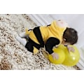 Miniatyrbillede 3 af 4: Dinosaur Onesie Kostume med Hætte til Småbørn Halloween 6-12 Måneder