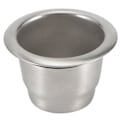 Miniatyrbild 5 av 8: Återanvändbar påfyllningsbar 304 rostfritt stål kaffekapselkopp filterkit med aluminiumfolielock