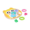 Miniatyrbilde 4 av 8: Barnas girbyggeklosser Matchende spill Kid Wooden Blocks Shape Sorting pedagogisk leketøy#2