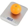 Miniatyrbillede 1 af 5: Digital køkkenvægt 10 kg 22 lbs, førsteklasses elektronisk køkkenvægt i rustfrit stål med LCD-display til madlavning i hjemmet