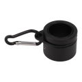 Miniatyrbild 7 av 8: 2 st G3/4 flaggstångsringar i aluminiumlegering 360° roterande anti-wrap snurrande flaggstångsmonteringssats svart