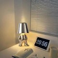 Miniatyrbilde 5 av 5: Nattlampe Liten Gull/Sølv Mann, 3 Nivåer Dimmbar Sengelampe Berøringslys 3d Tenker Statue Oppladbar LED Bordlampe ff E I Sølv
