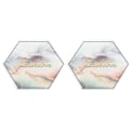Miniatyrbillede 3 af 8: Nail Art Plade Display Stand Practice Display Neglepolering Blanding Manicure Maling PlateSexangle