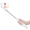Miniatyrbillede 5 af 8: L01 Justerbar Selfie Stick med Bluetooth - Hvid