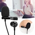 Pikkukuva 6 / 8: Minimikrofonin solmiopidike Taskupuhelimen tallennus Karaoke Matkapuhelin Pieni Mikrofoni