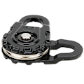 Miniatyrbilde 2 av 8: 1 stk Black Metal Racing Heavy Duty Winch Snatch Block for 1:10 RC bildeler
