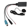 Miniatyrbilde 3 av 8: Bil Bluetooth5.0 AUX-modul håndfri mikrofon ABS slitesterk antialdring for Alpine KCE‑236B