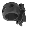 Miniatyrbilde 7 av 8: Hjelmlyktfeste, lommelyktklemmeholder, bærbar lommelyktbrakett for MICH/IBH/FASTBlack