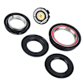 Miniatyrbild 3 av 8: 4456ST Mountainbike Vägcykel Konisk Rak Rör Gaffel Headset 44mm 56mm CNC AL6061 T6