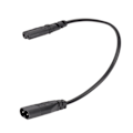 Pikkukuva 7 / 8: IEC320 C8 - IEC320 C7 jatkojohto, virtapistokkeen sovitin kannettaville tietokoneille, kaiuttimille, LCD-näytöille, tulostimille, 0,3 m / 1,0 jalkaa
